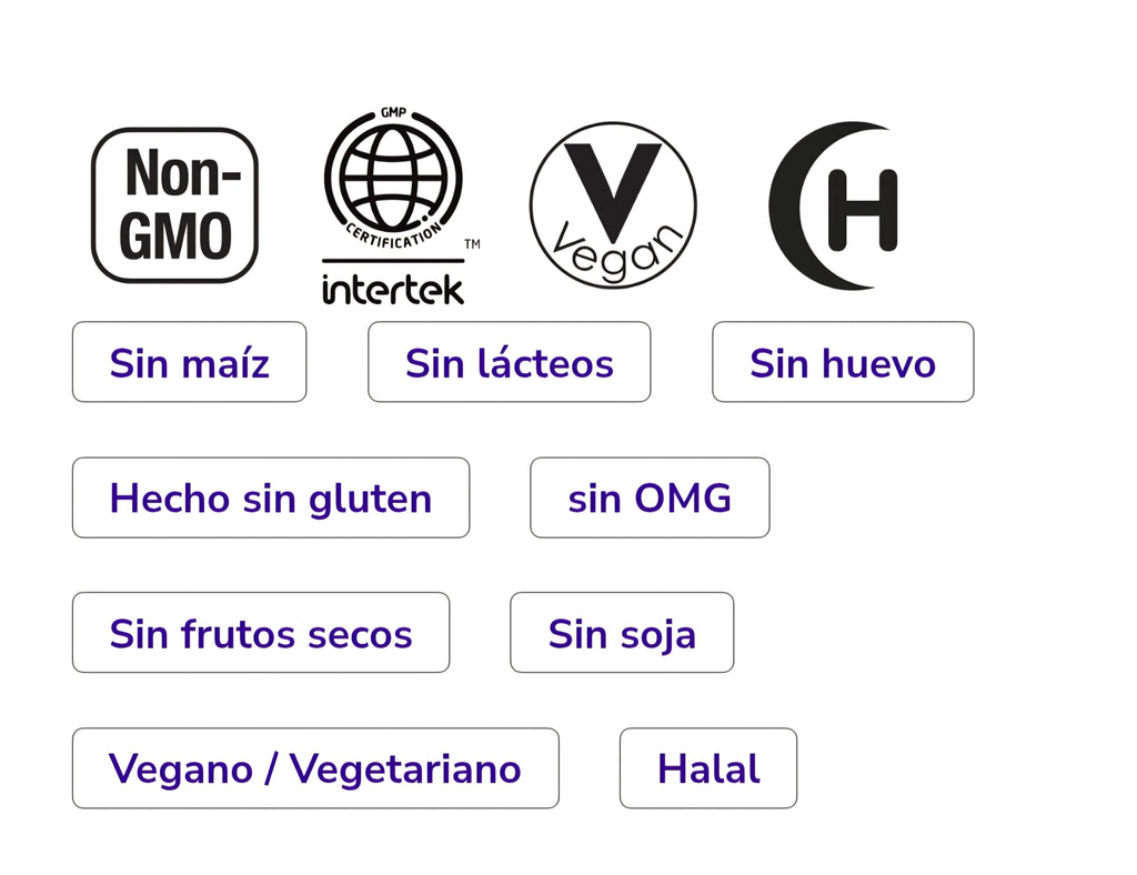 Cápsulas vegetales de metil B-12 de 5000 mcg