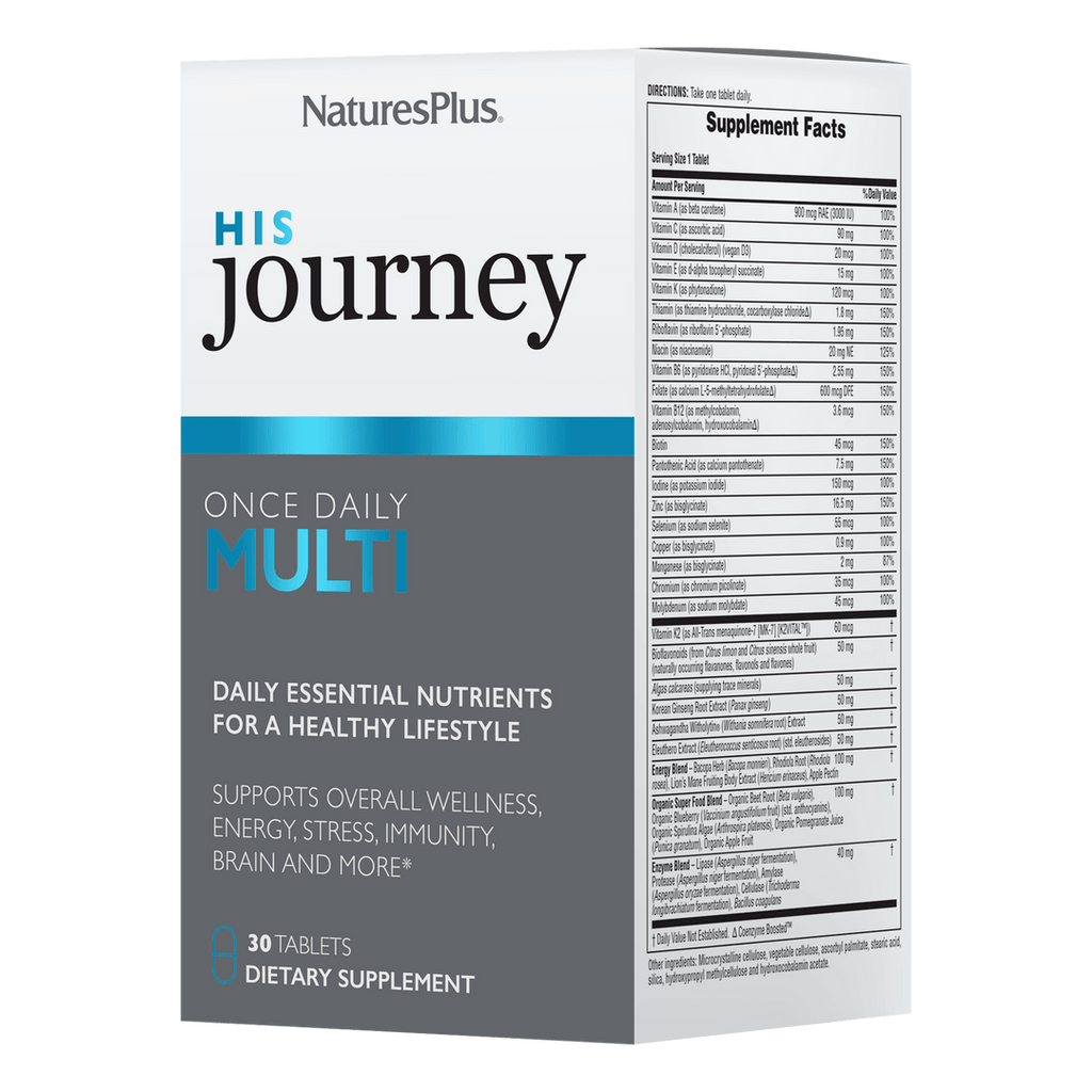 Su viaje ™ Mens Multivitamin
60 Unidades