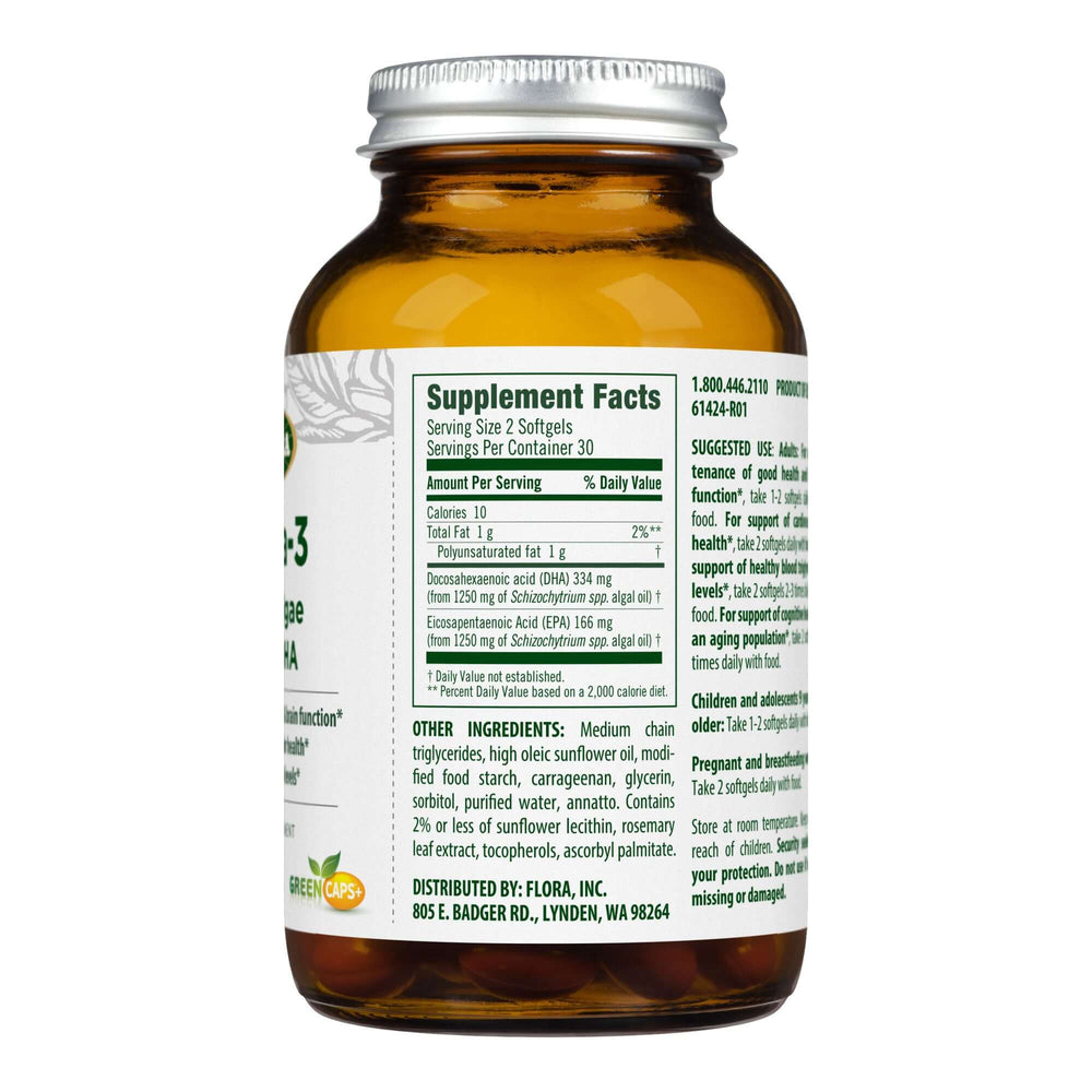 Omega-3 Algas veganas EPA y DHA