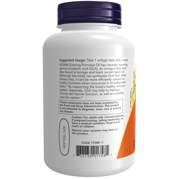 Cápsulas blandas vegetales de aceite de onagra de 1000 mg (fórmula vegana)