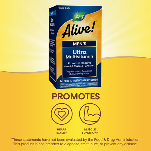 ALIVE ULTRA MULTIVITAMÍNICO PARA HOMBRES