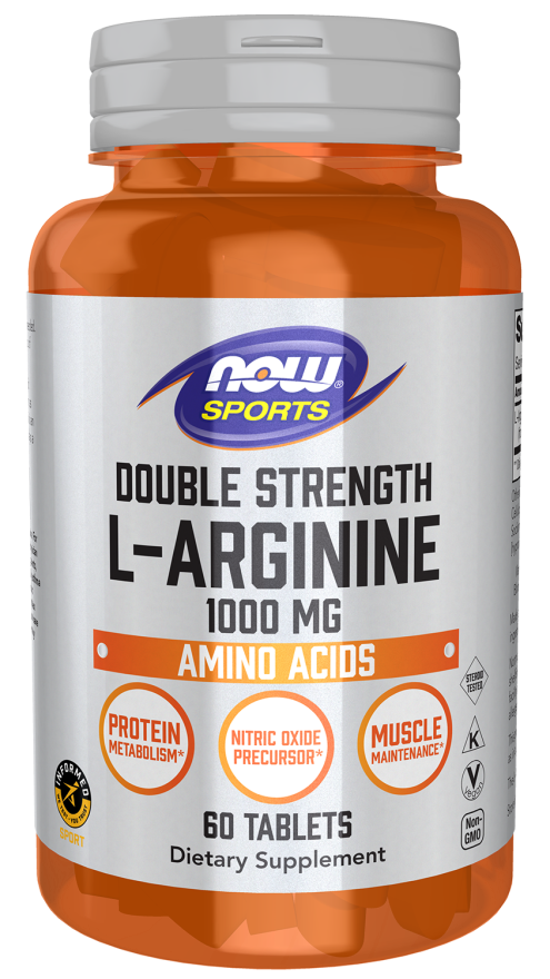 L-Arginina 1000 mg, comprimidos de doble potencia