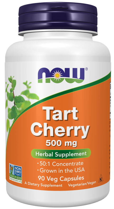 Cápsulas vegetales de cereza ácida de 500 mg