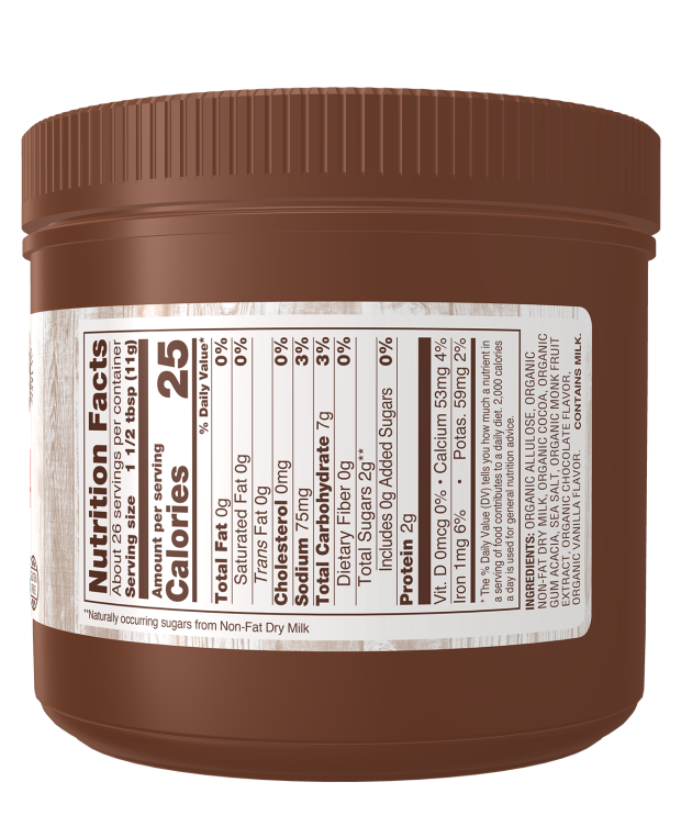 Chocolate caliente fino, orgánico