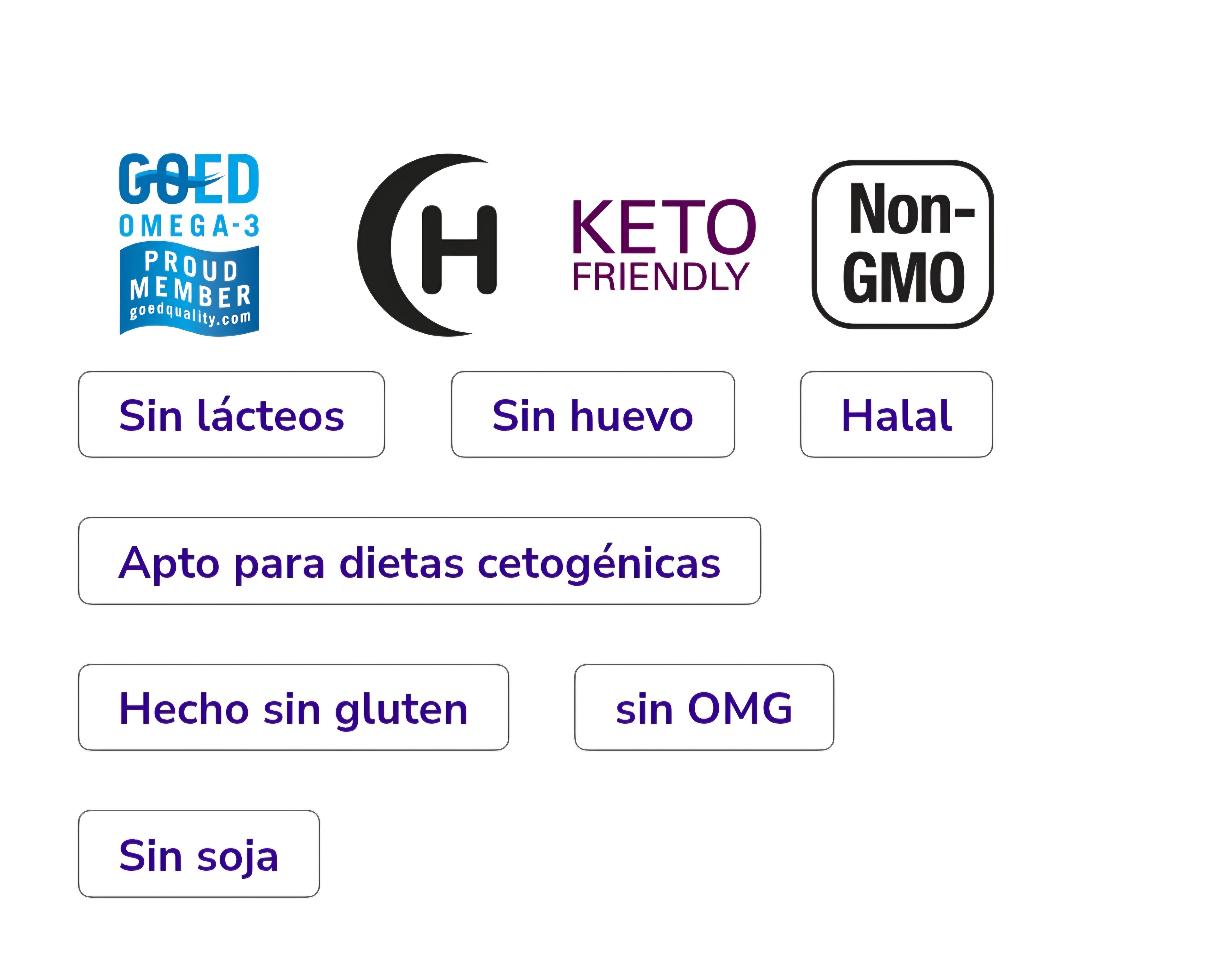 Aceite de pescado DHA-1000, cápsulas blandas extra fuertes