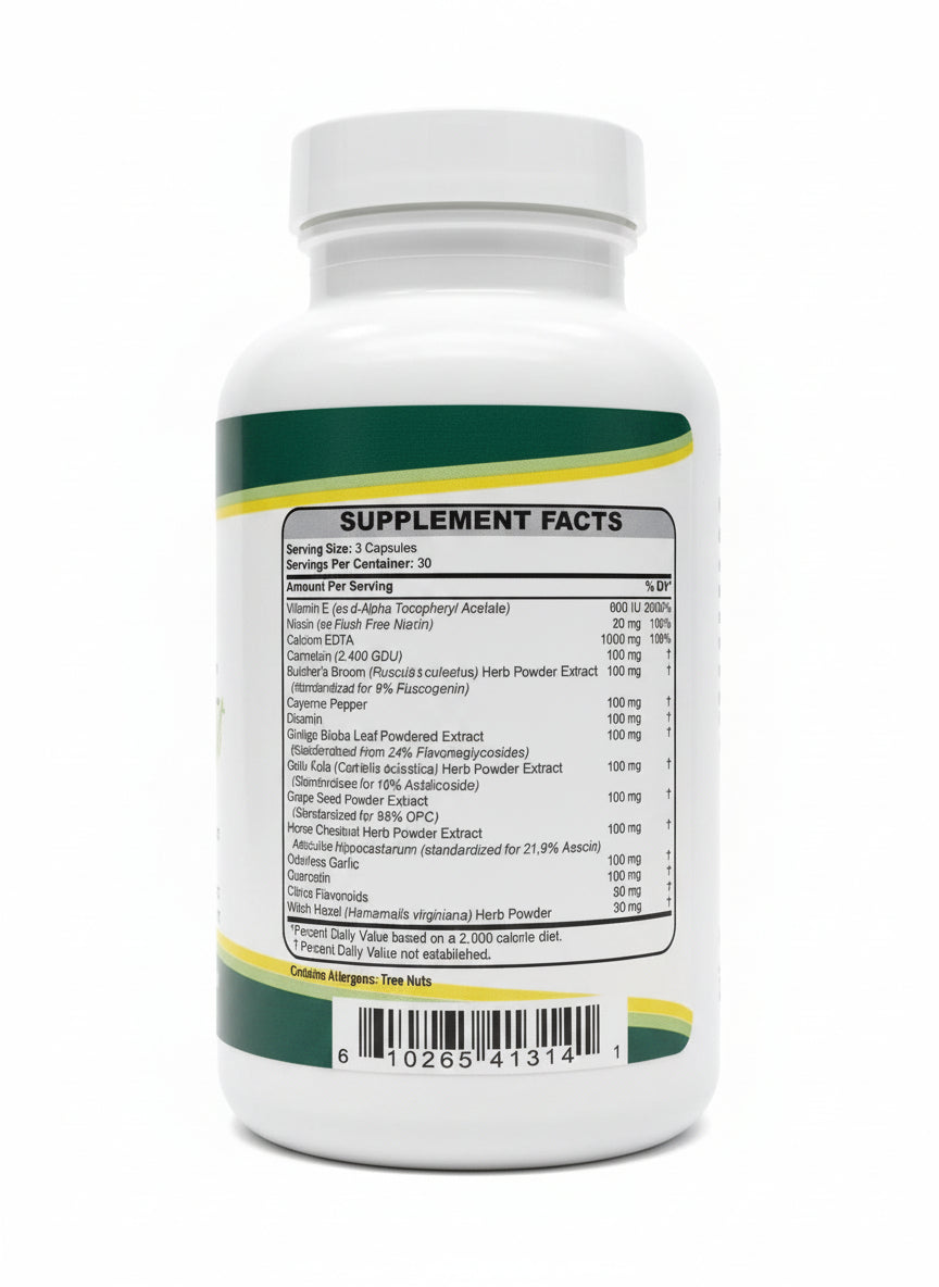 HEART AND CIRCULATION SUPPORT (180 Capsules)