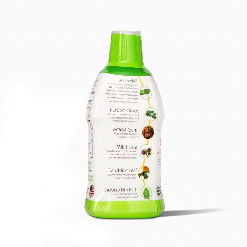 Fórmula desintoxicante a base de aloe vera