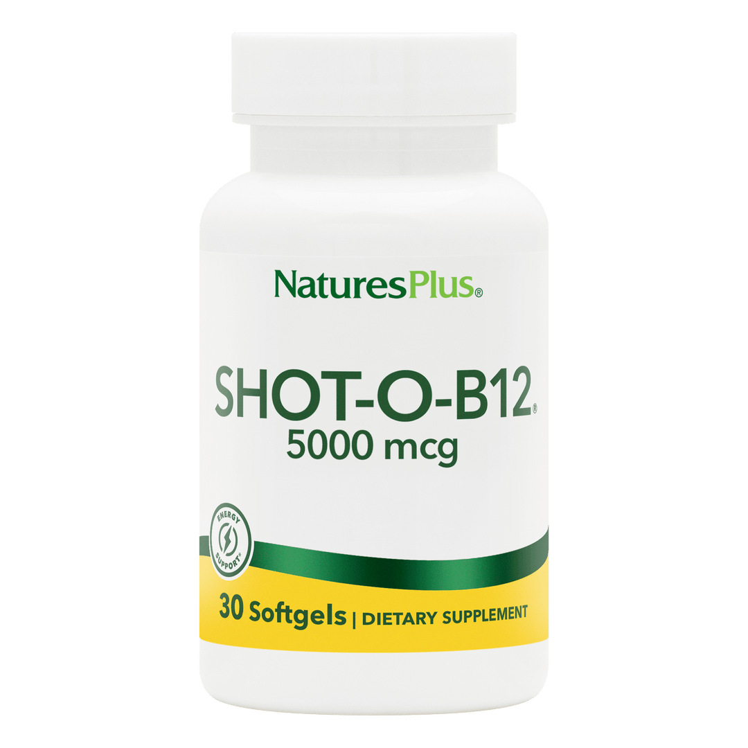 Shot-O-B12 ® 5000 mcg Cápsulas blandas
30 unidades
