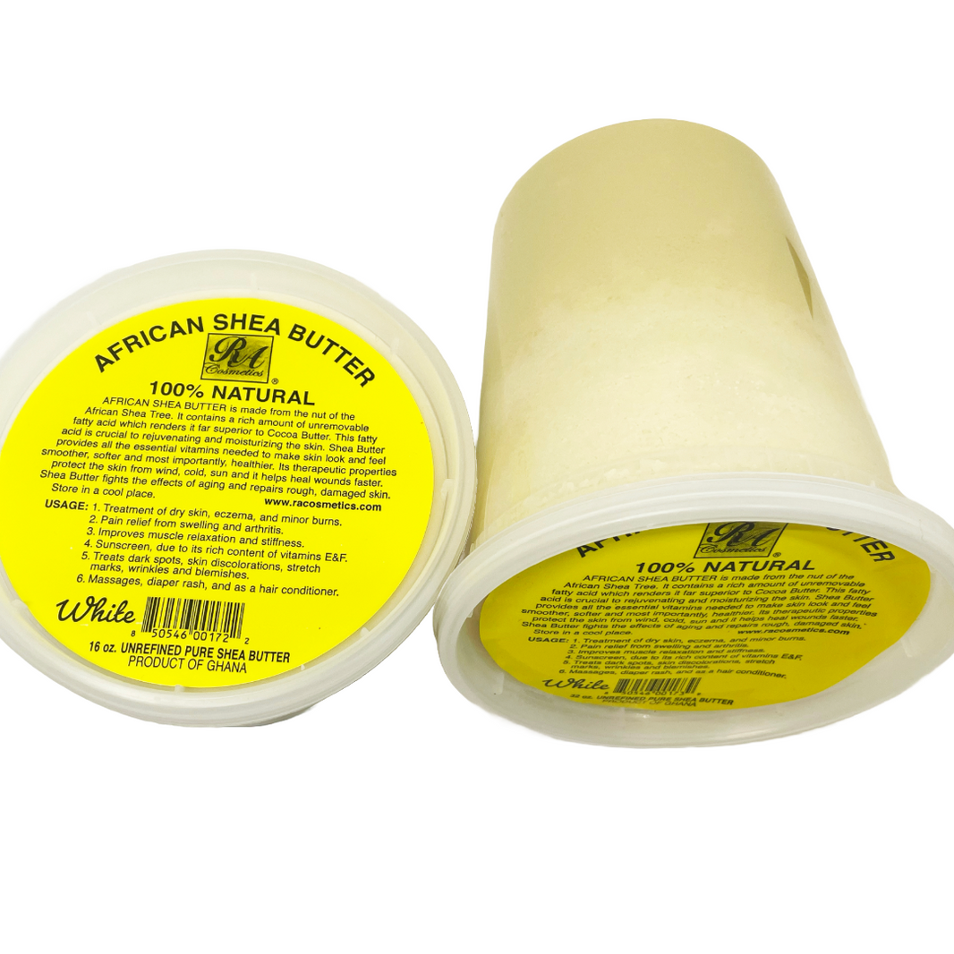 Manteca de karité africana 100 % natural (marfil): suave y sin refinar