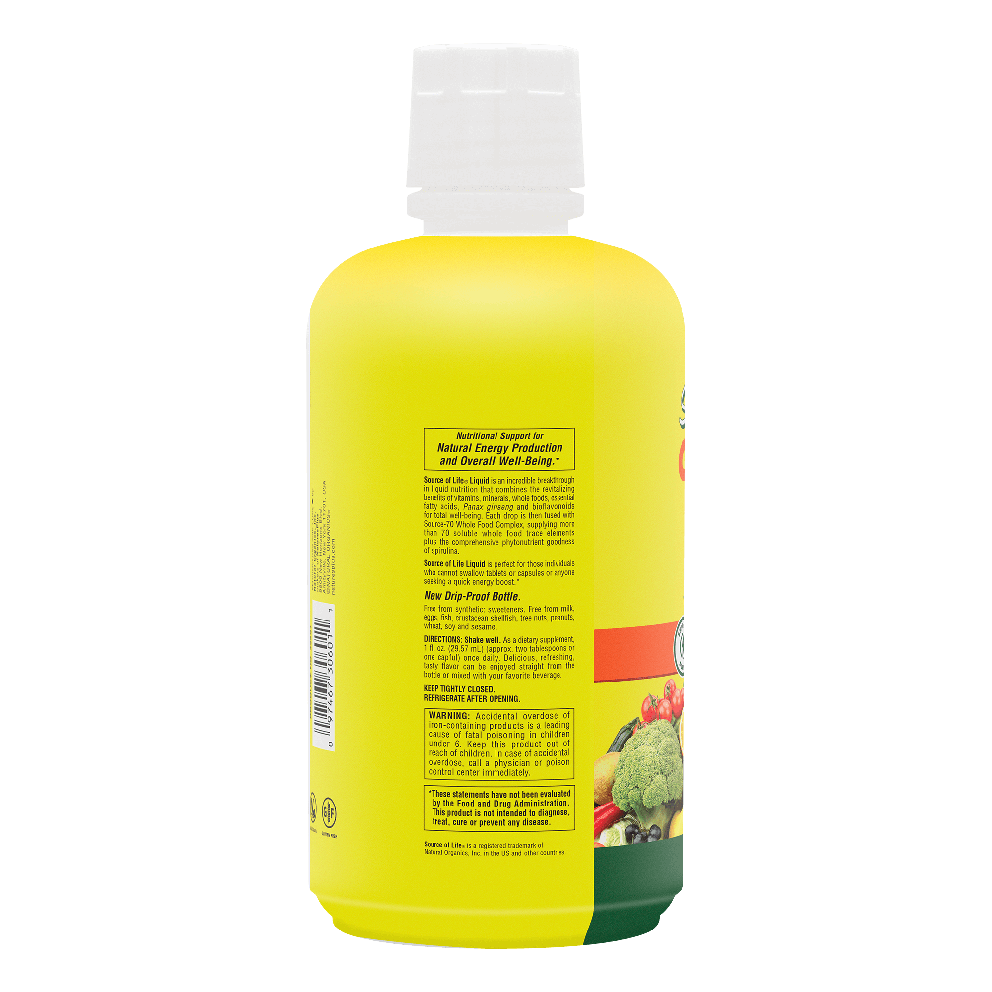 Multivitamínico líquido Source of Life ® 30 FL OZ