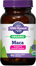 CÁPSULAS ORGÁNICAS DE MACA