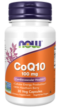 Cápsulas vegetales de CoQ10 de 100 mg con bayas de espino