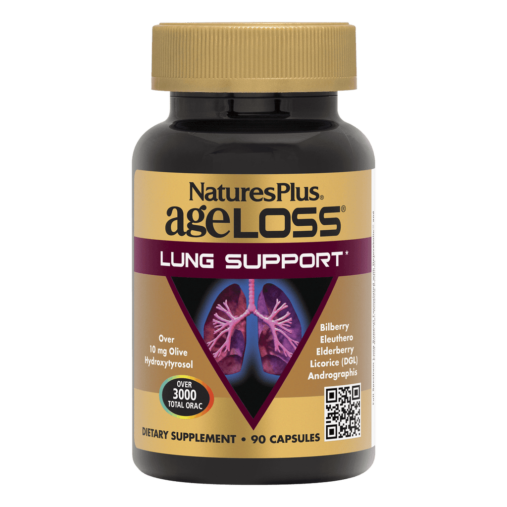 Cápsulas de apoyo pulmonar AgeLoss®
(90 unidades)