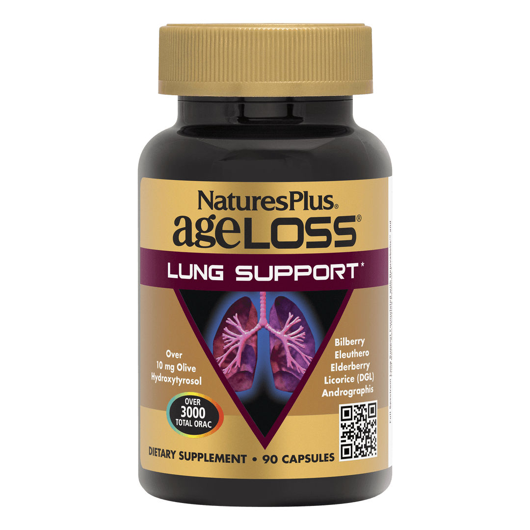 Cápsulas de apoyo pulmonar AgeLoss®
(90 unidades)