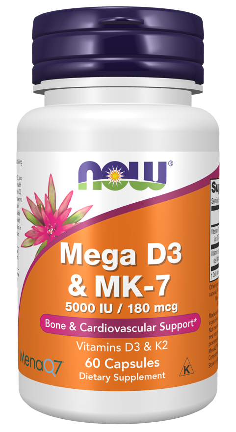 Cápsulas Mega D3 y MK-7