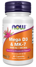 Cápsulas Mega D3 y MK-7