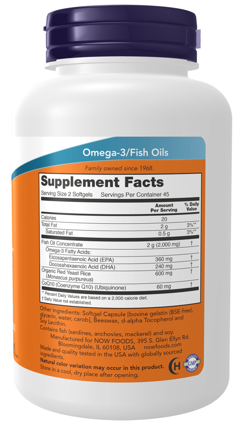 Cápsulas blandas de aceite de pescado Red Omega™