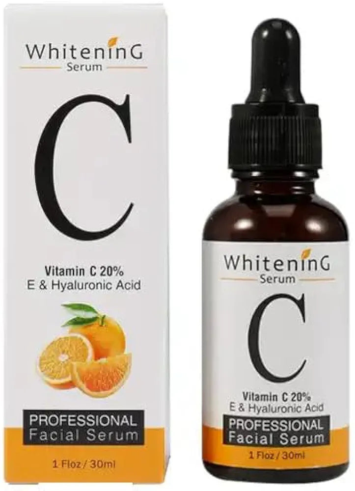 SUERO FACIAL DE VITAMINAS C, E & ACIDO HIALURONICO
