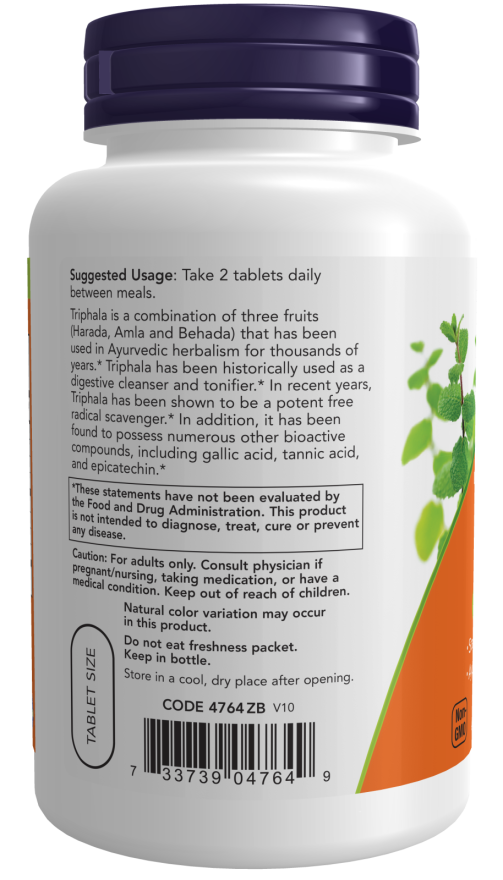 Comprimidos de Triphala 500 mg