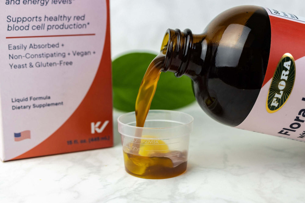 Flora Iron™ - Suplemento de hierro líquido de alta absorción
