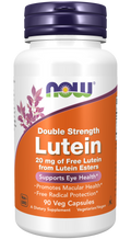 Cápsulas vegetales de luteína de doble potencia de 20 mg