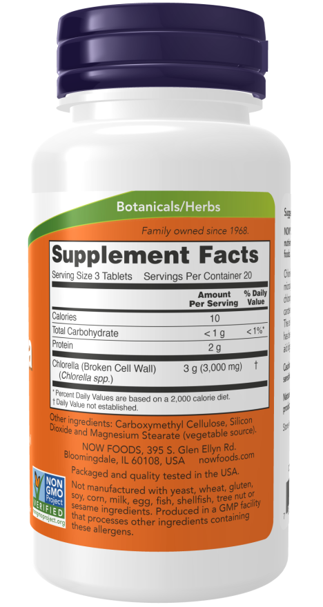 Comprimidos de Chlorella 1000 mg