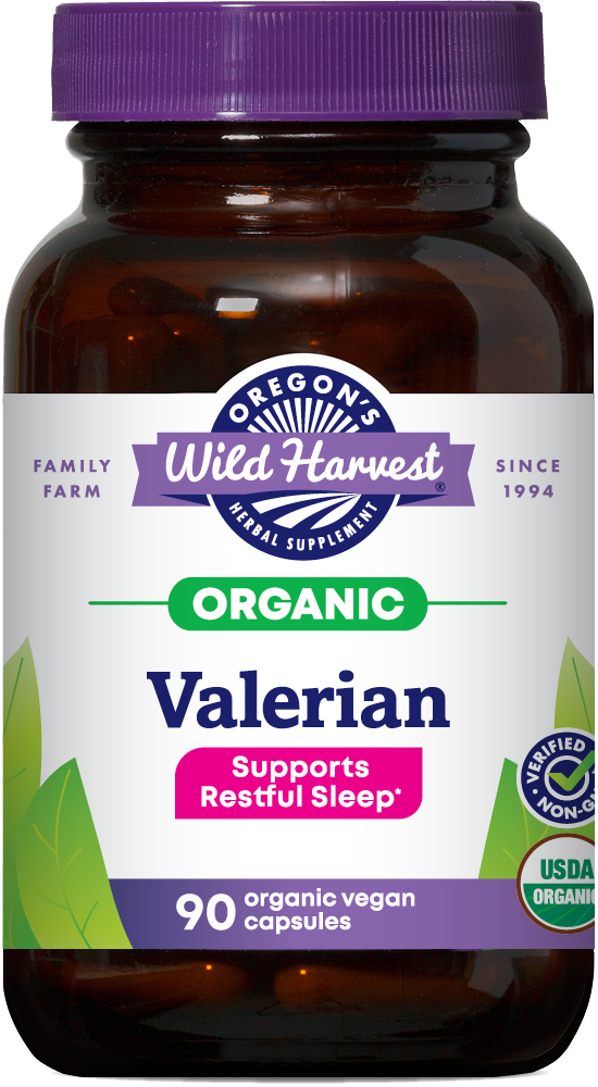 Cápsulas Orgánicas de valeriana 90 unidades