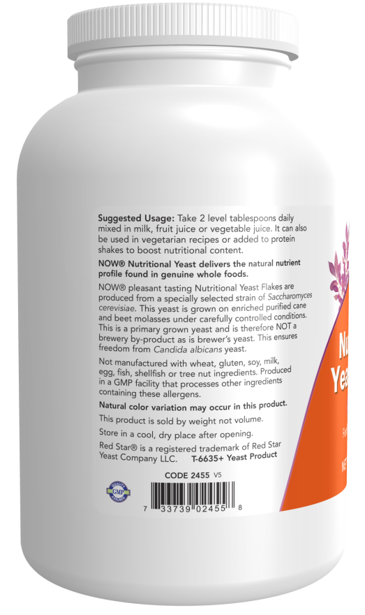 Copos de levadura nutricional