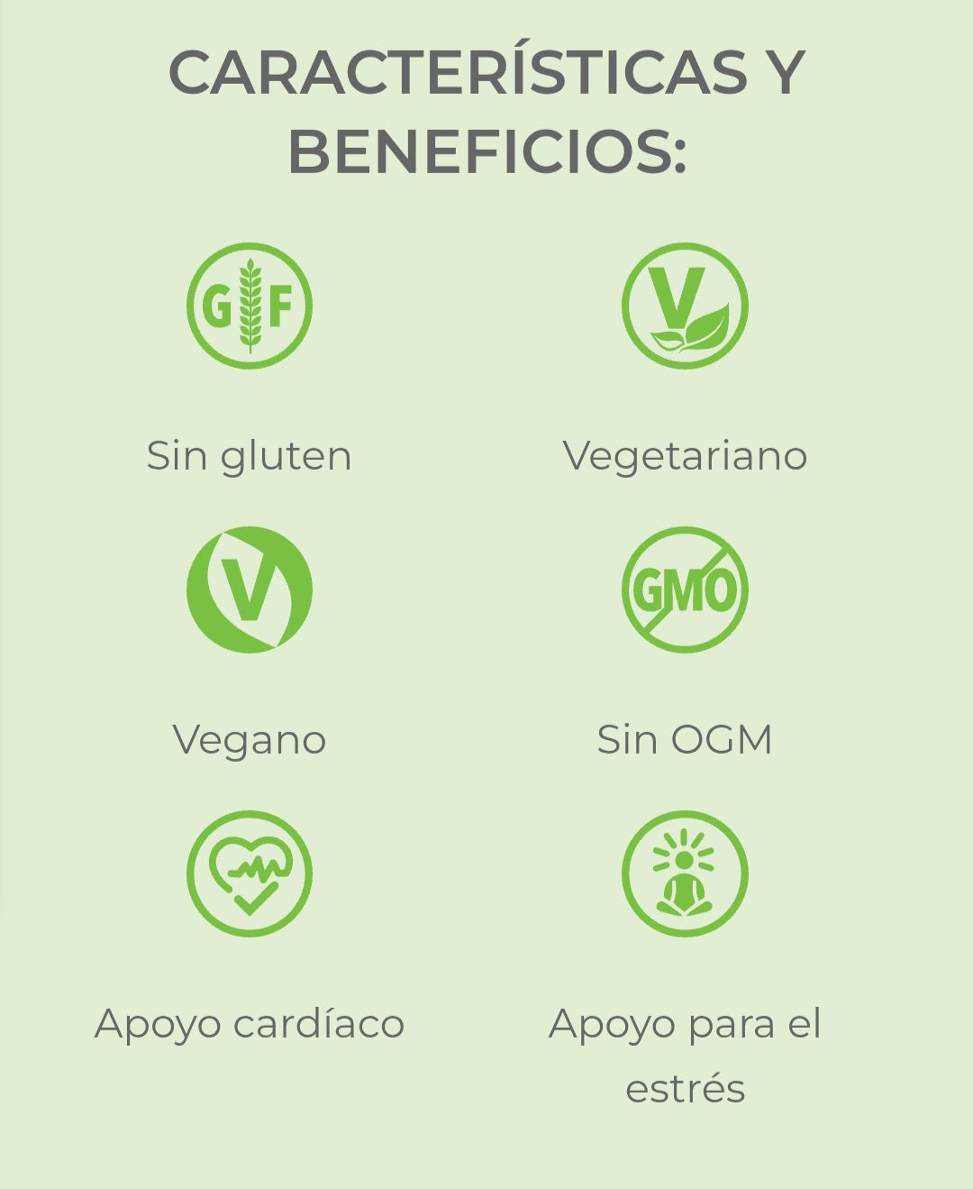 KalmAssure ® Masticables de magnesio
60 unidades