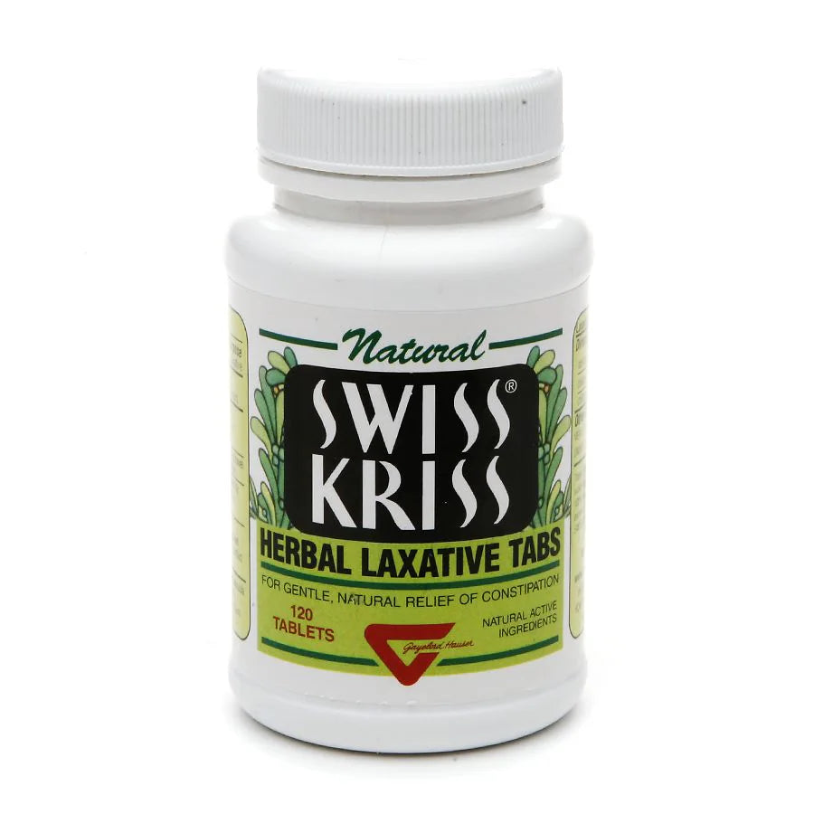 Laxante herbal Swiss Kriss , comprimidos , 120 comprimidos