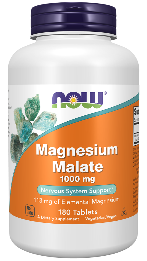 Comprimidos de malato de magnesio de 1000 mg
