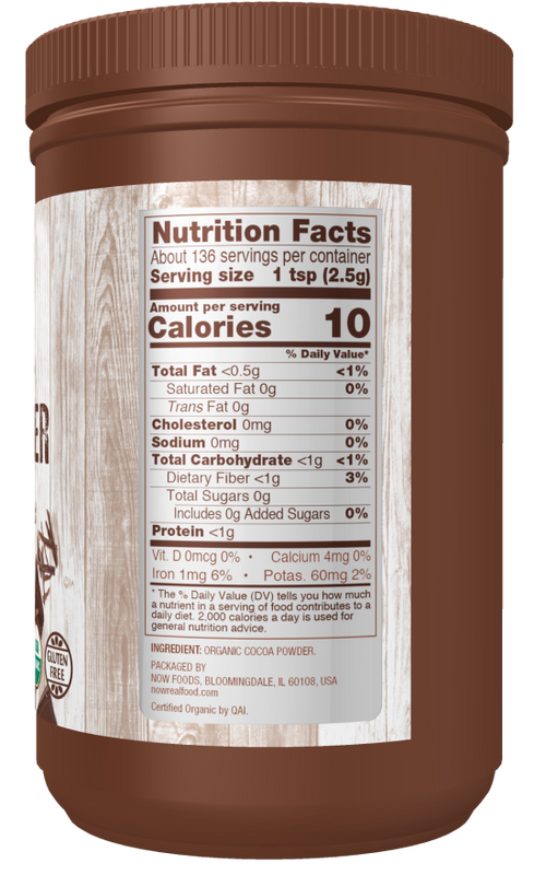 Cacao en polvo orgánico