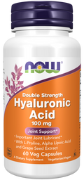Cápsulas vegetales de ácido hialurónico de doble potencia (100 mg)