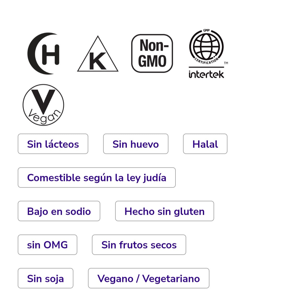 Cápsulas vegetales de ácido hialurónico de doble potencia (100 mg)