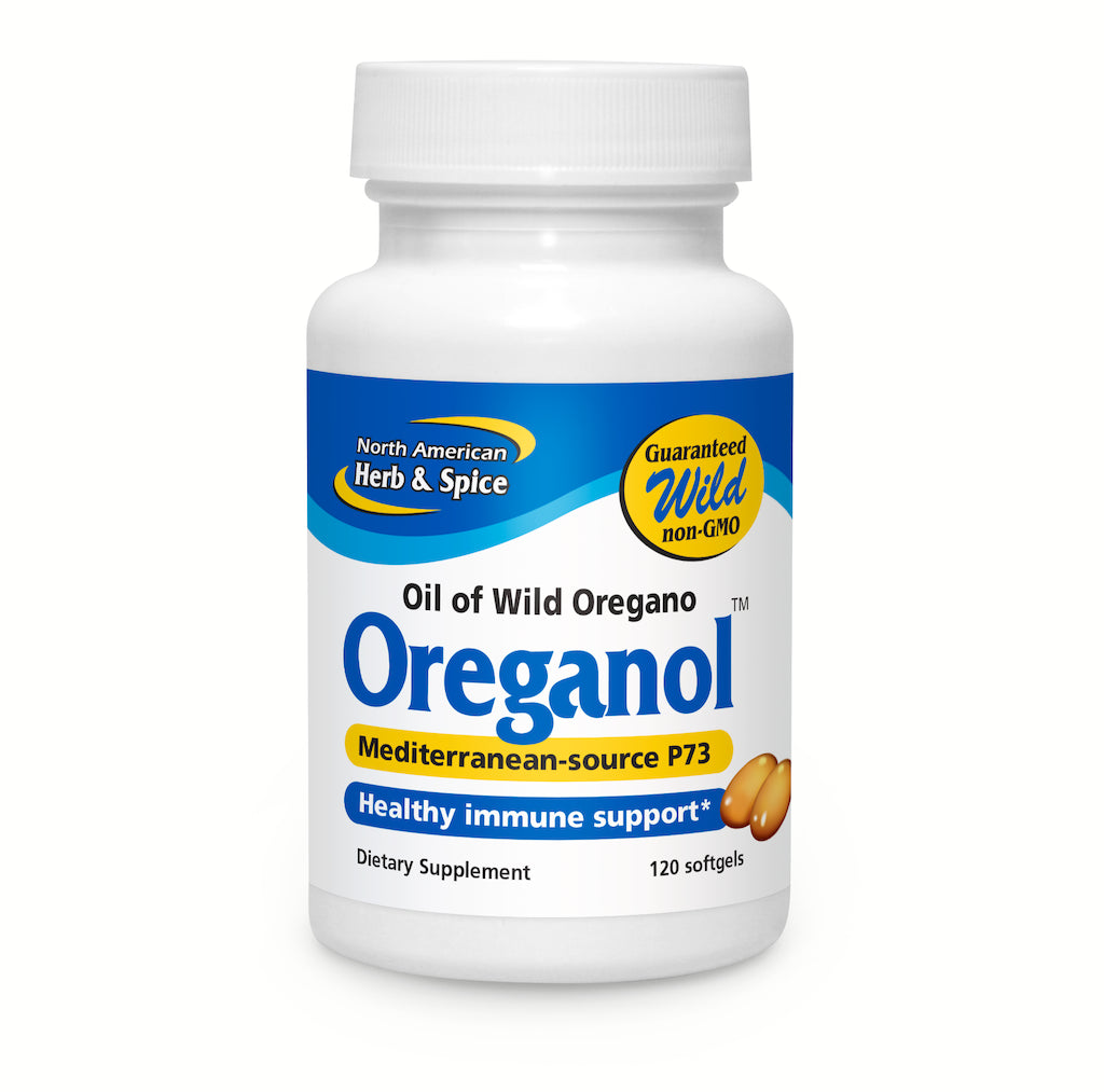 Cápsulas de gel Oreganol P73 - Aceite de orégano de uso diario