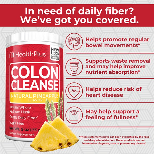 Polvo Colon Cleanse® sabor piña, 9 oz
