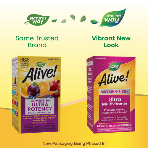 ALIVE MULTIVITAMÍNICO PARA MUJERES MAYORES DE 50 AÑOS