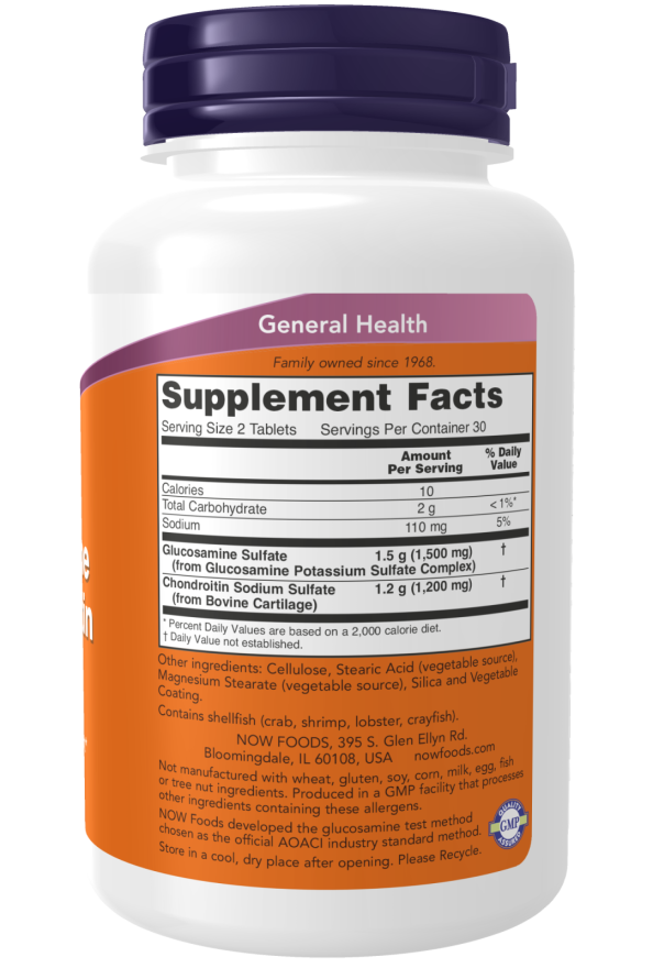 Comprimidos de glucosamina y condroitina extra fuertes