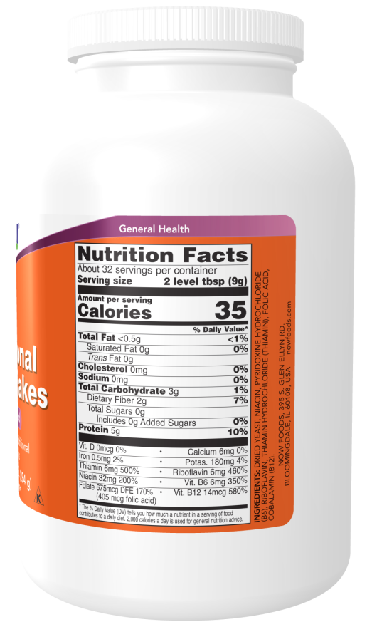 Copos de levadura nutricional