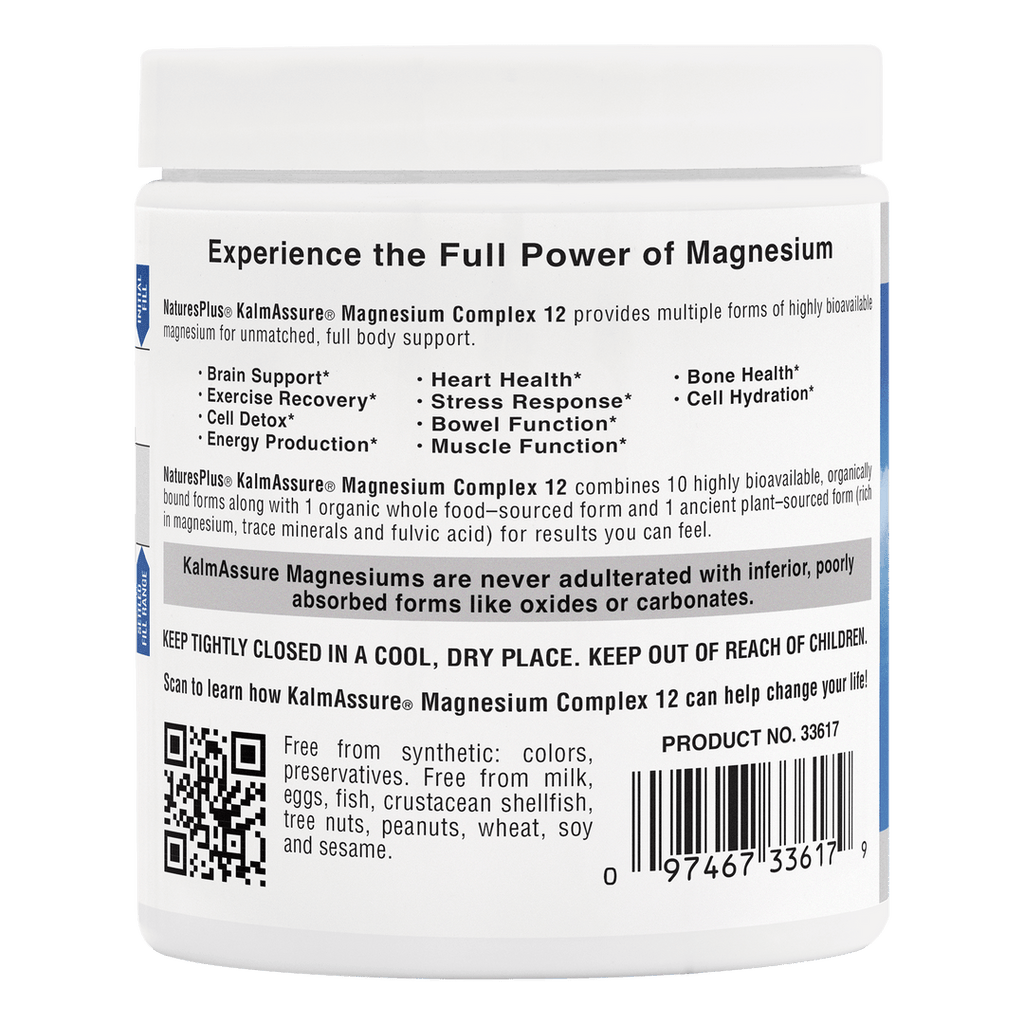 Complejo de magnesio KalmAssure ® 12 en polvo