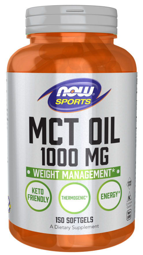 Cápsulas blandas de aceite MCT de 1000 mg