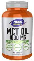 Cápsulas blandas de aceite MCT de 1000 mg