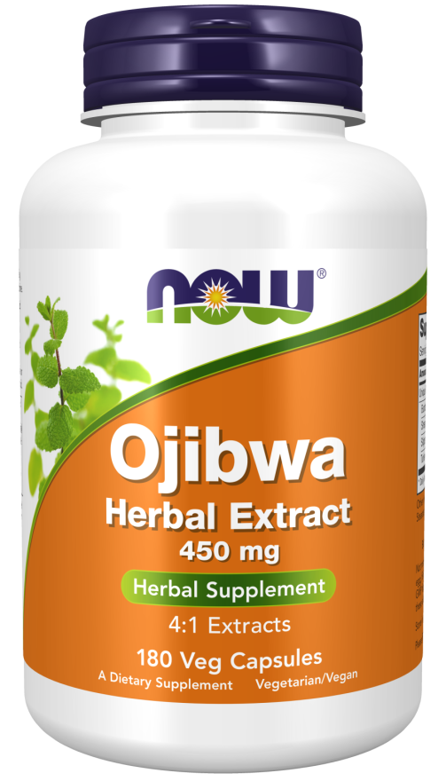 Extracto de hierbas de ojibwa, cápsulas vegetales de 450 mg