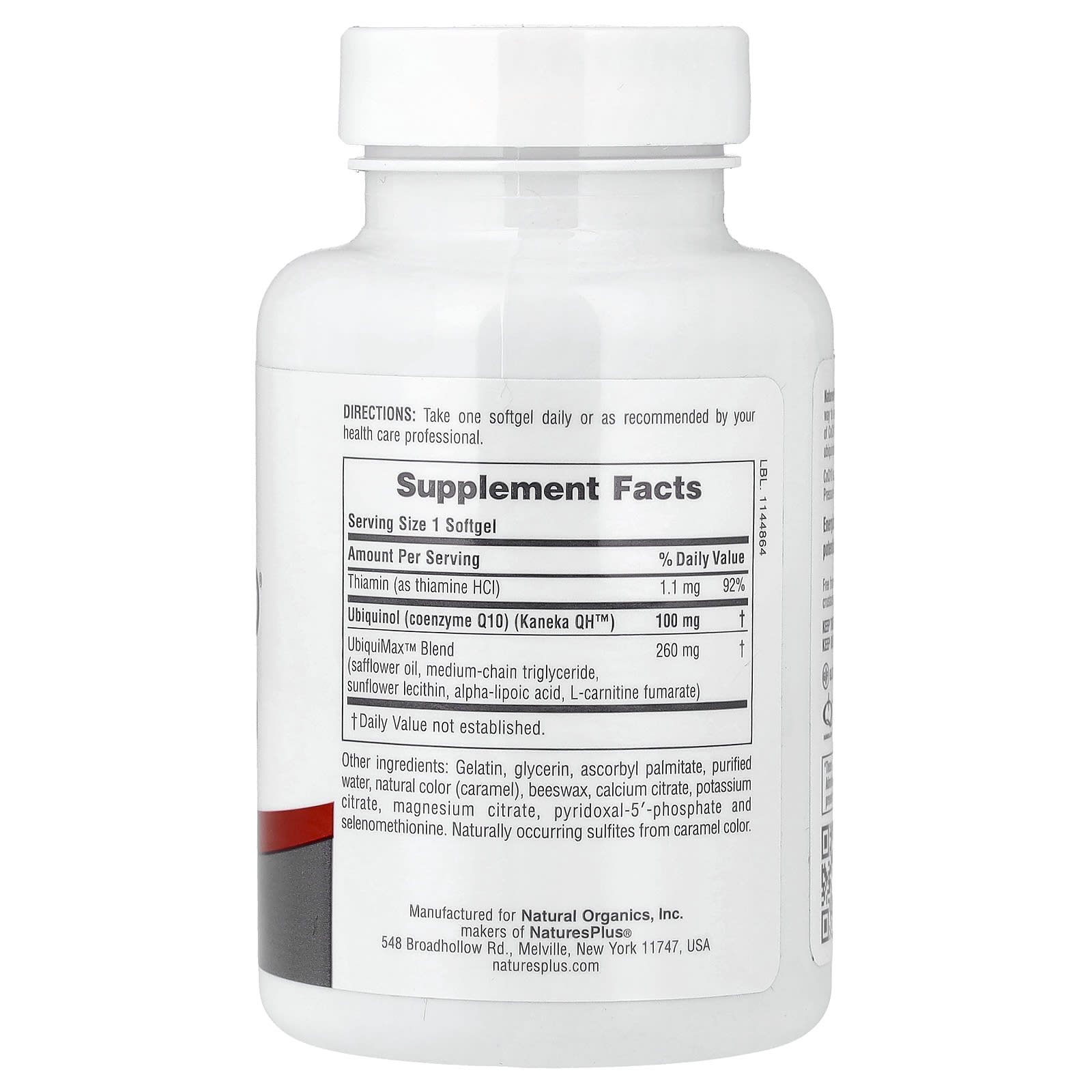 Beyond CoQ10 Ubiquinol®, 100 mg, 60 cápsulas blandas