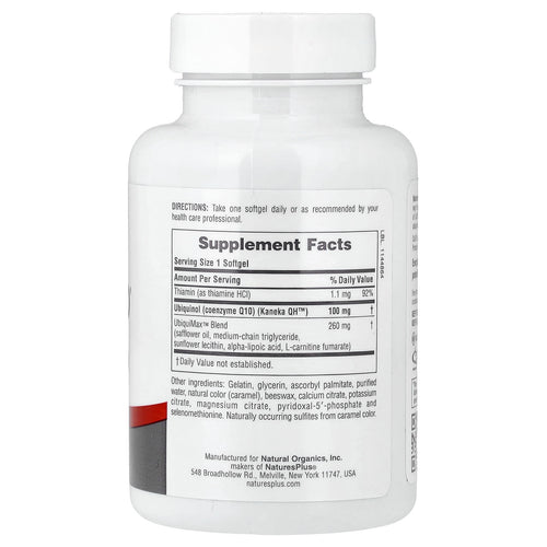 Beyond CoQ10 Ubiquinol®, 100 mg, 60 cápsulas blandas