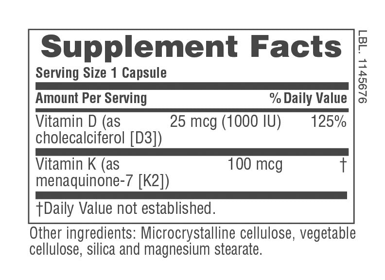 Vitamina D3 & K2
