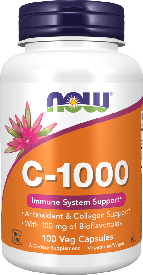 Cápsulas vegetales de vitamina C-1000