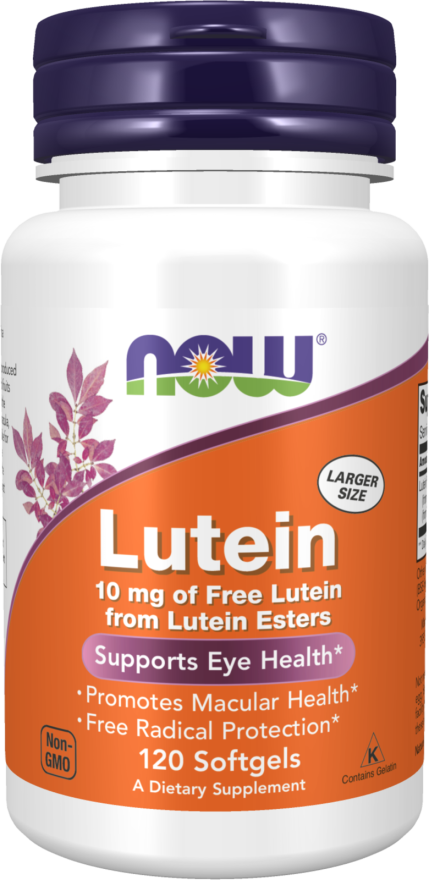 Cápsulas blandas de luteína de 10 mg