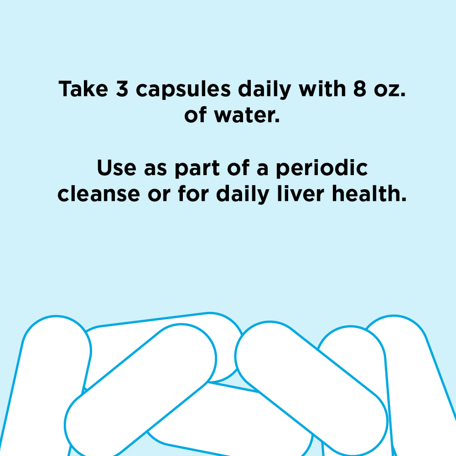 LIVER FEND: Desintoxicación y limpieza de hígado con extractos de cardo mariano