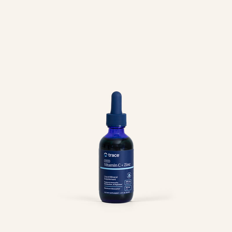 Zinc iónico + vitamina C